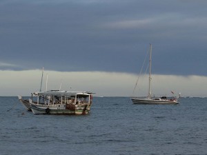 Guarapua Kalibu vor Anker